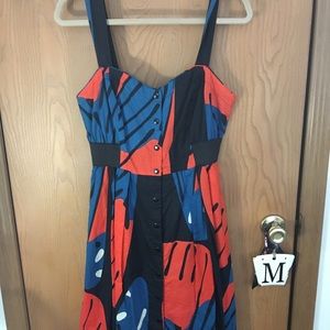 Anthropologie “Maeve” Multi-color Dress